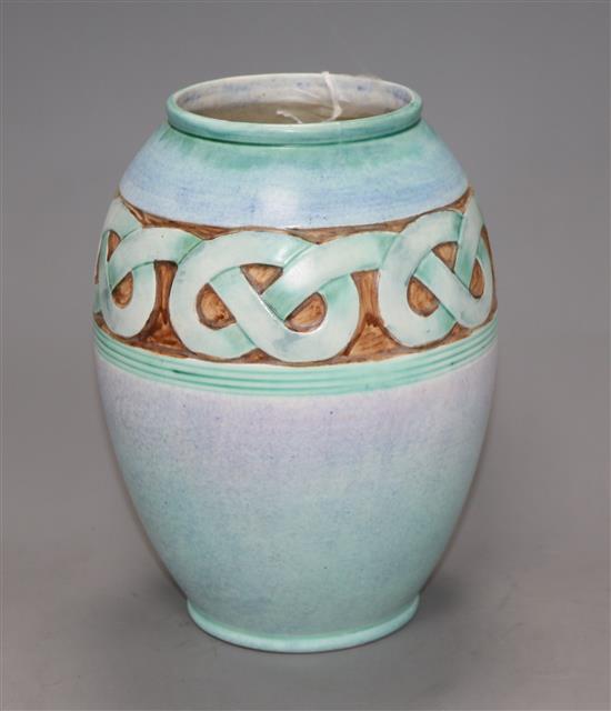 A Beswick pottery vase, shape no. 133 height 21cm